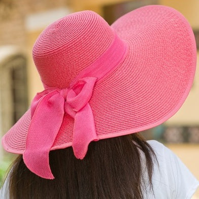 Cappello da sole pieghevole da donna con ampia visiera per l'estate – Vanessa