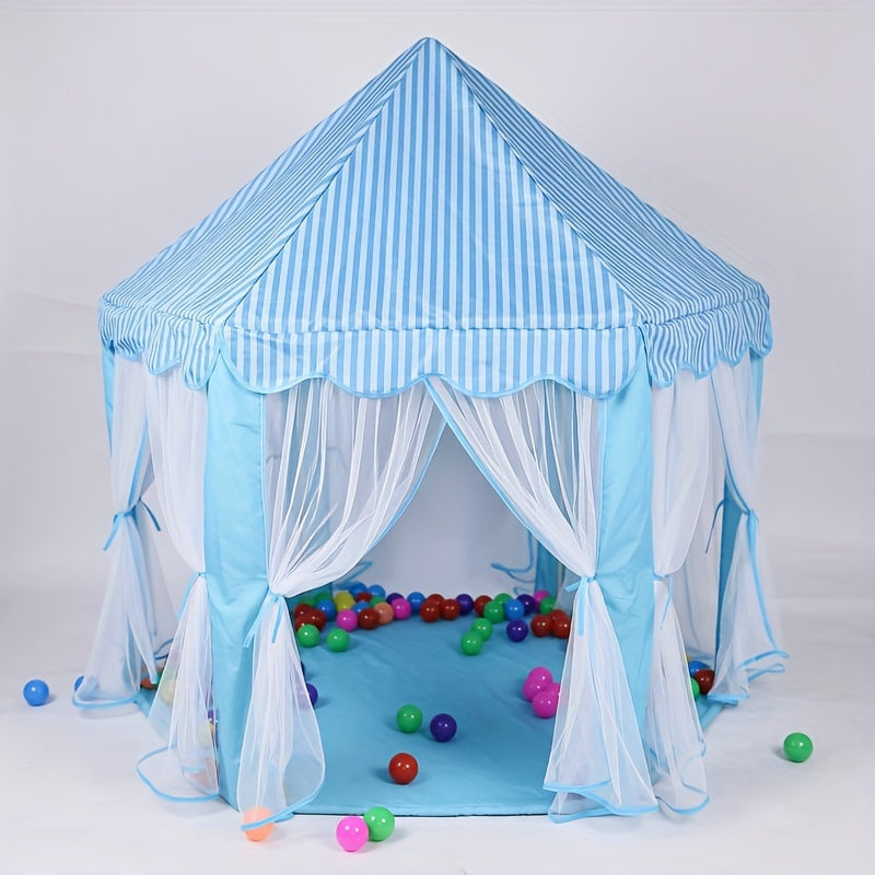Tenda Castello della Principessa Rosa – Per Gioco Indoor e Outdoor