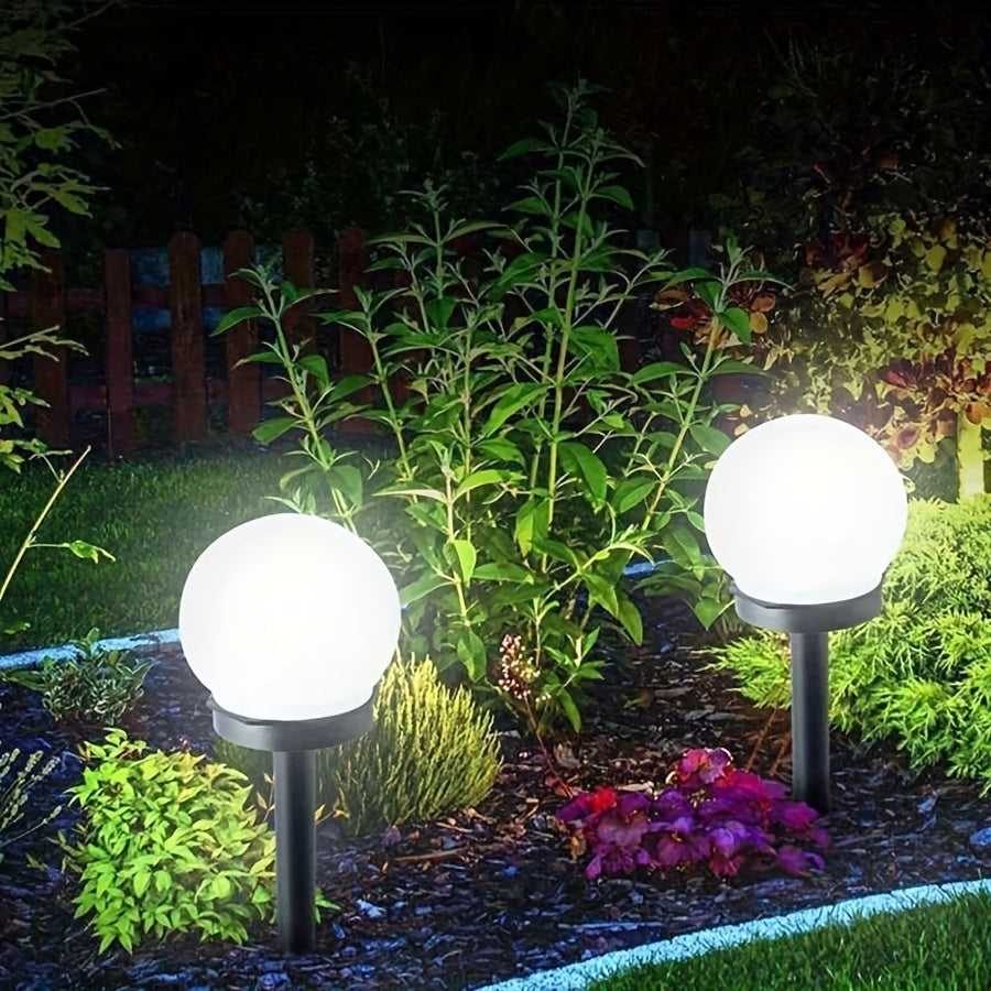 Lampade da Giardino LED Solari – Illuminazione Sferica per Sentieri e Giardini