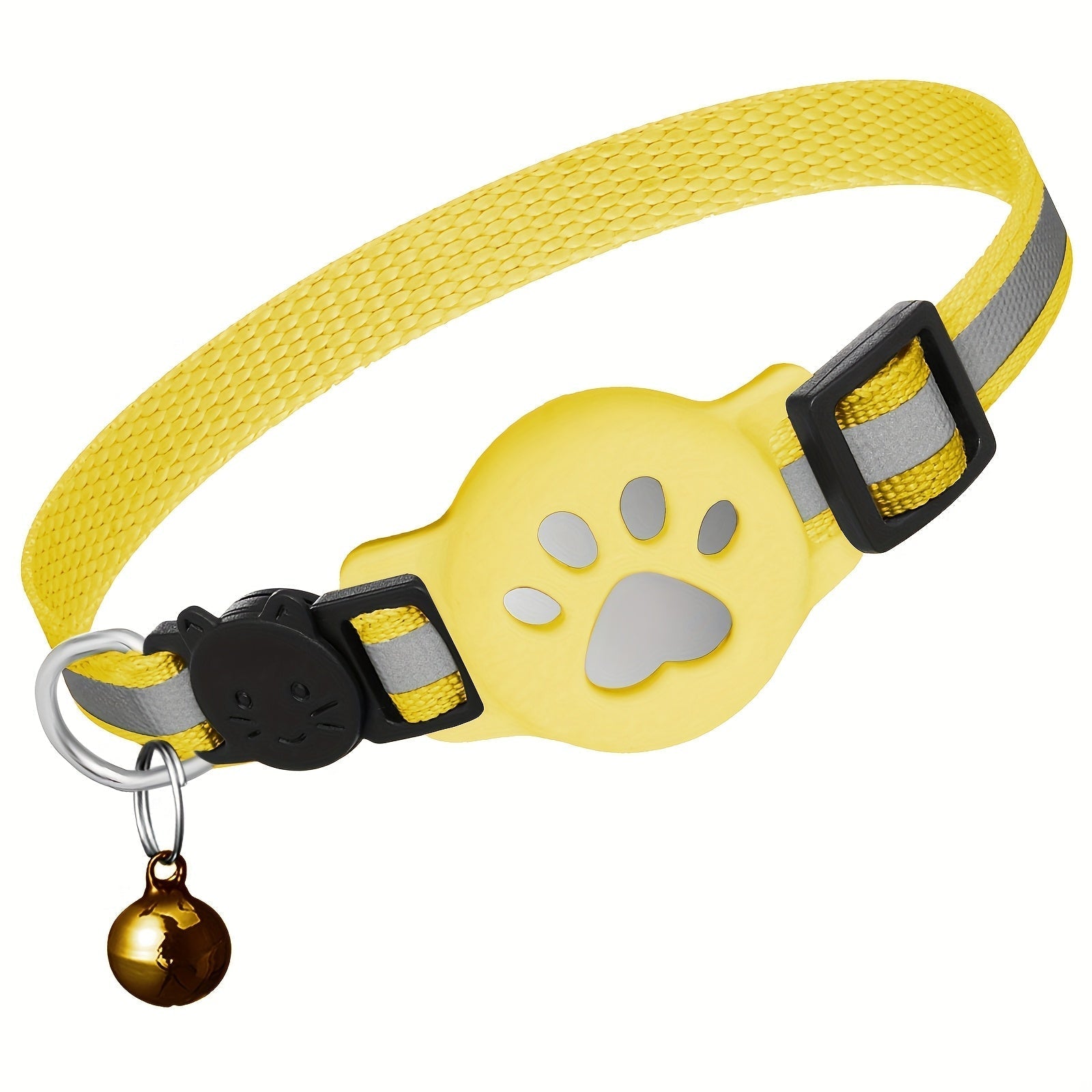 Collare per Gatti con Fibbia di Sicurezza e Campanella – Regolabile per Gatti di Diverse Taglie