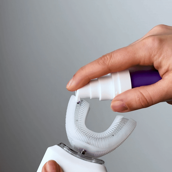 Spazzolino Elettrico - Design Slim a Forma di U