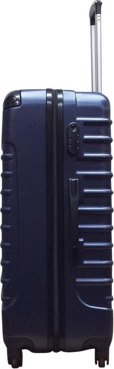 Set di Valigie Rigide Blu Scuro a 2 Pezzi – Monaco