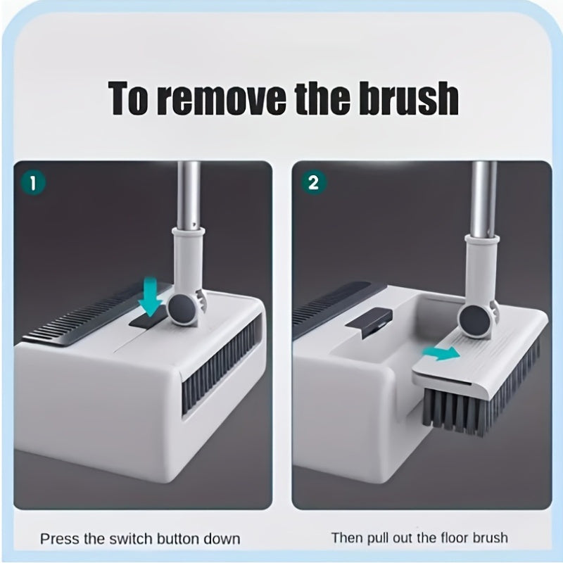 Set di Scopa e Paletta 3-in-1 Pieghevole – Soluzione Pratica per una Pulizia Veloce ed Efficiente