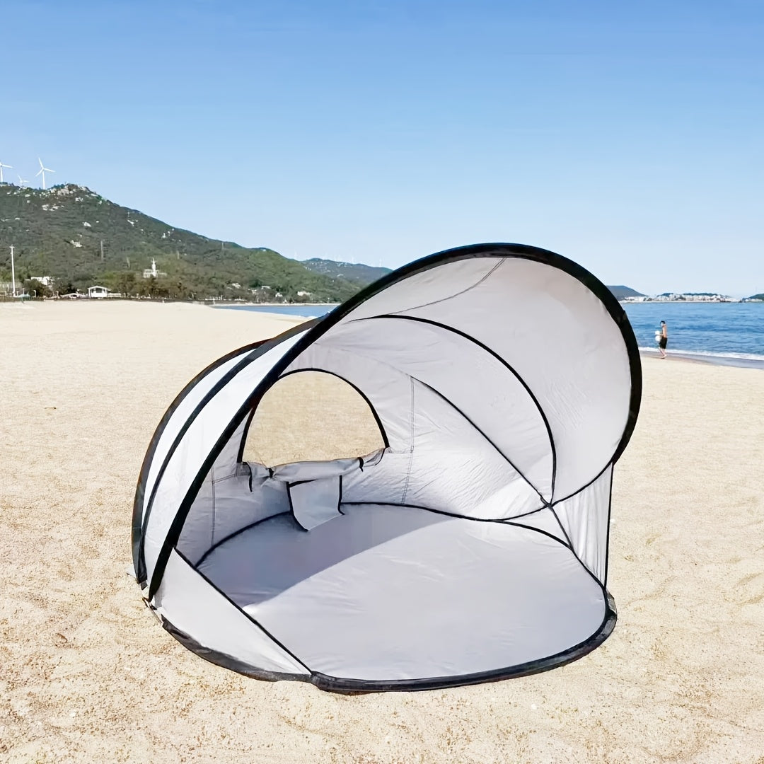 Tenda da Spiaggia Pop-Up – Facile da Montare e Protezione per Tutti