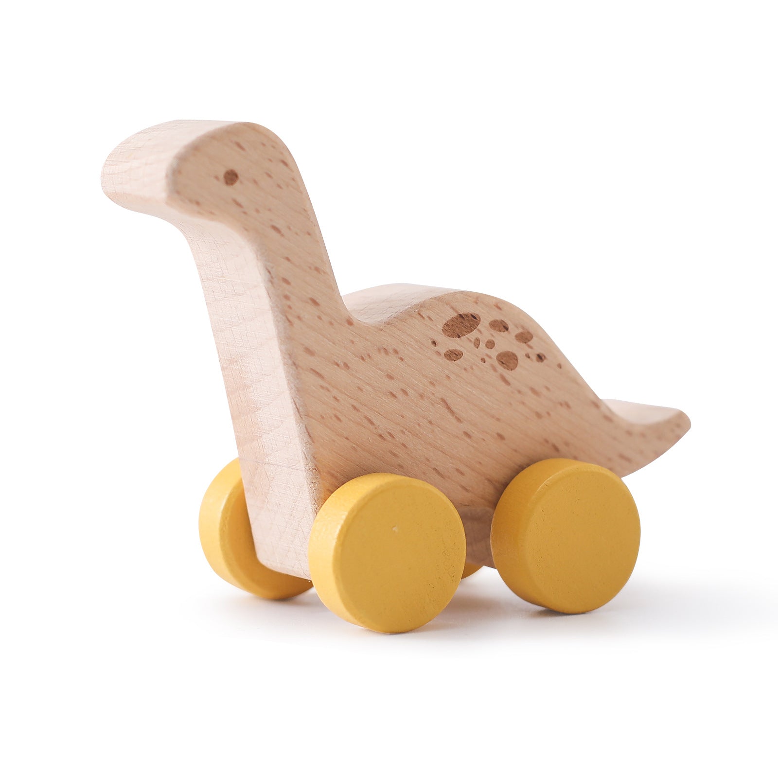 Dinosauro di Legno con Ruote per Bambini – Promozione Compra 1, Prendi 1 Gratis