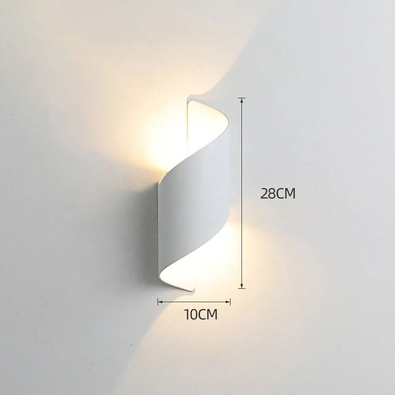 LumiElegance Lampada da Comodino a Nastro | Luce notturna LED moderna per camera da letto, soggiorno e ufficio