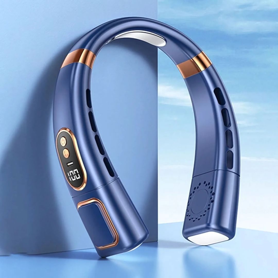 Froza – Ventilatore Digitale per Collo con Raffreddamento a 360°