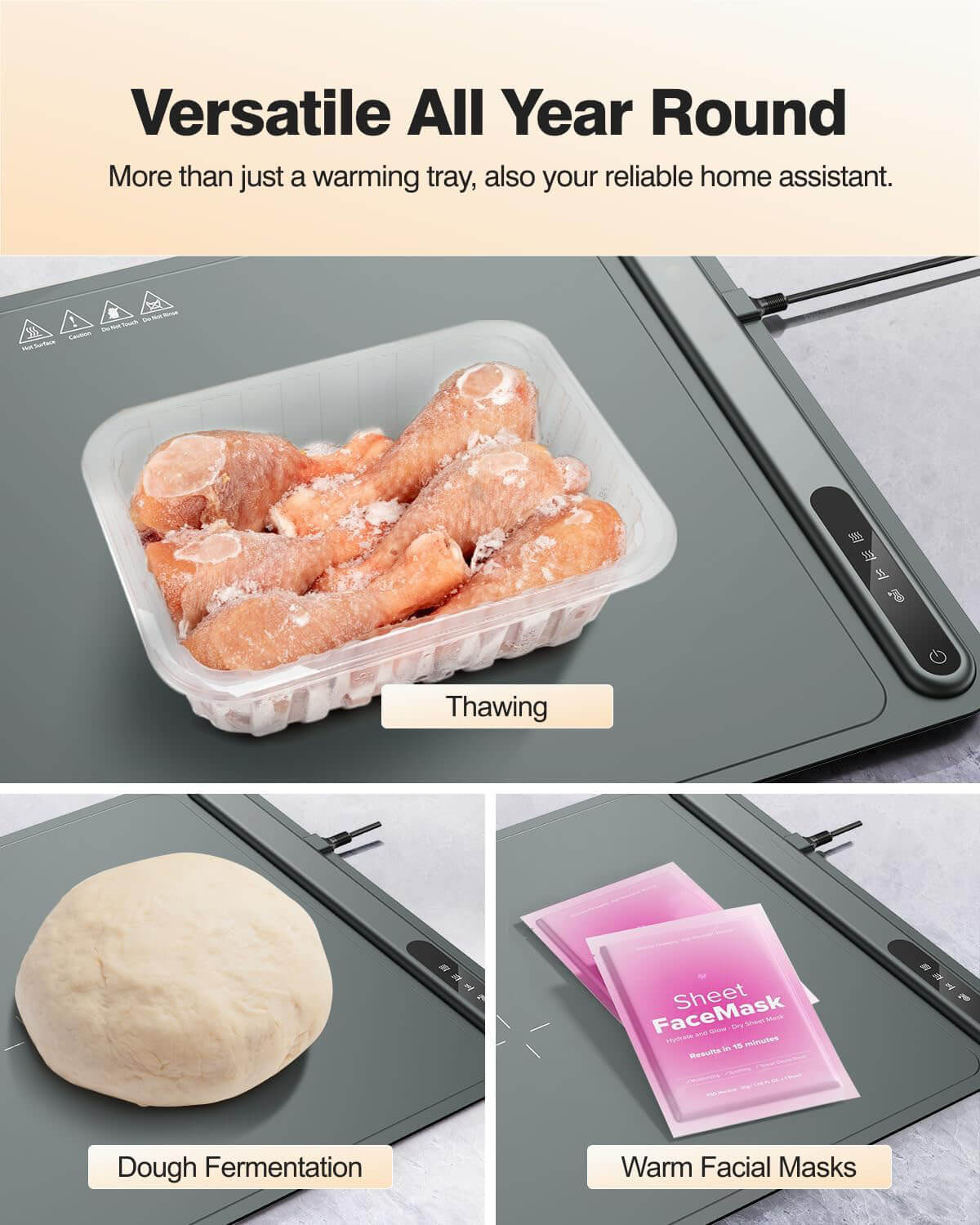 Tappetino Elettrico Flessibile e Versatile