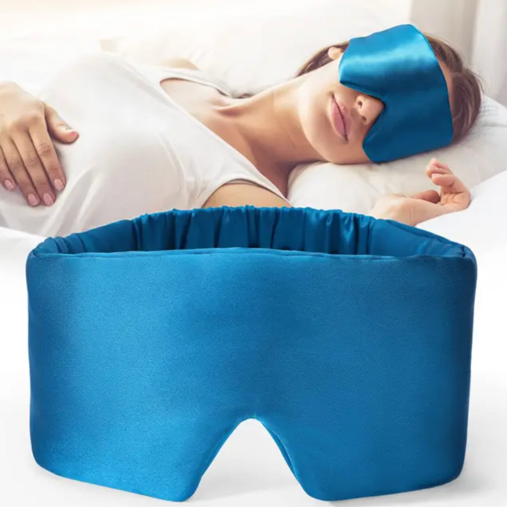 Maschera da Sonno di Lusso Realizzata in Pura Seta di Gelso – LunaPure