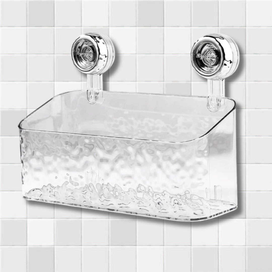 OptiGlide Mensola Organizzatrice per Doccia | Mensola da bagno durevole e facile da installare | Mensola da bagno durevole e facile da installare