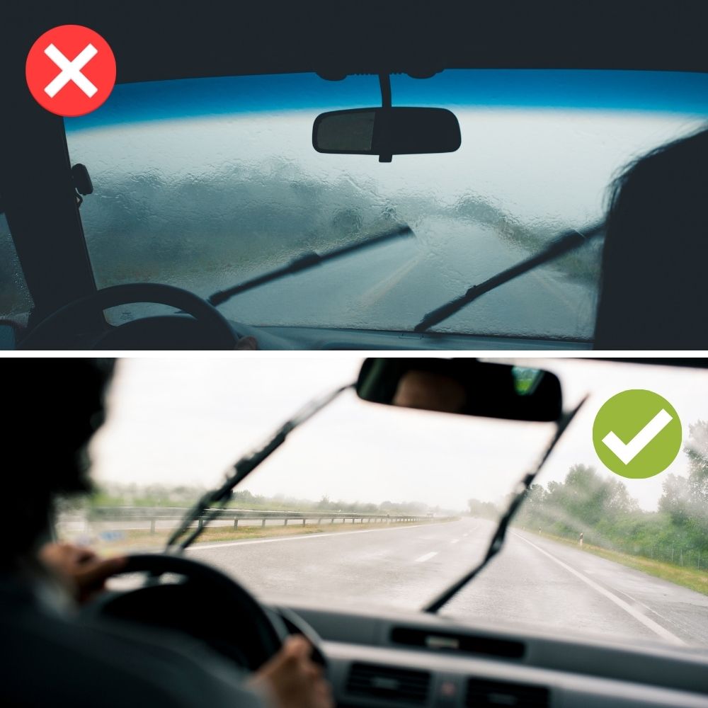 Rivestimento per Parabrezza Auto Idrorepellente - Rainexel