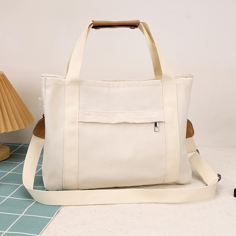Borsa Tote da Donna ComfortCarry – Leggera con Cinghia Rimovibile e Ampio Spazio di Archiviazione