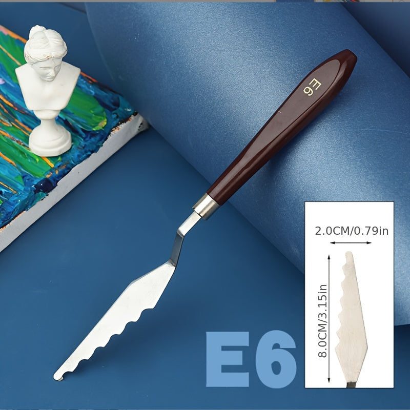 Set di Spatole MasterBlend – Precisione e Creatività per la Pittura a Olio