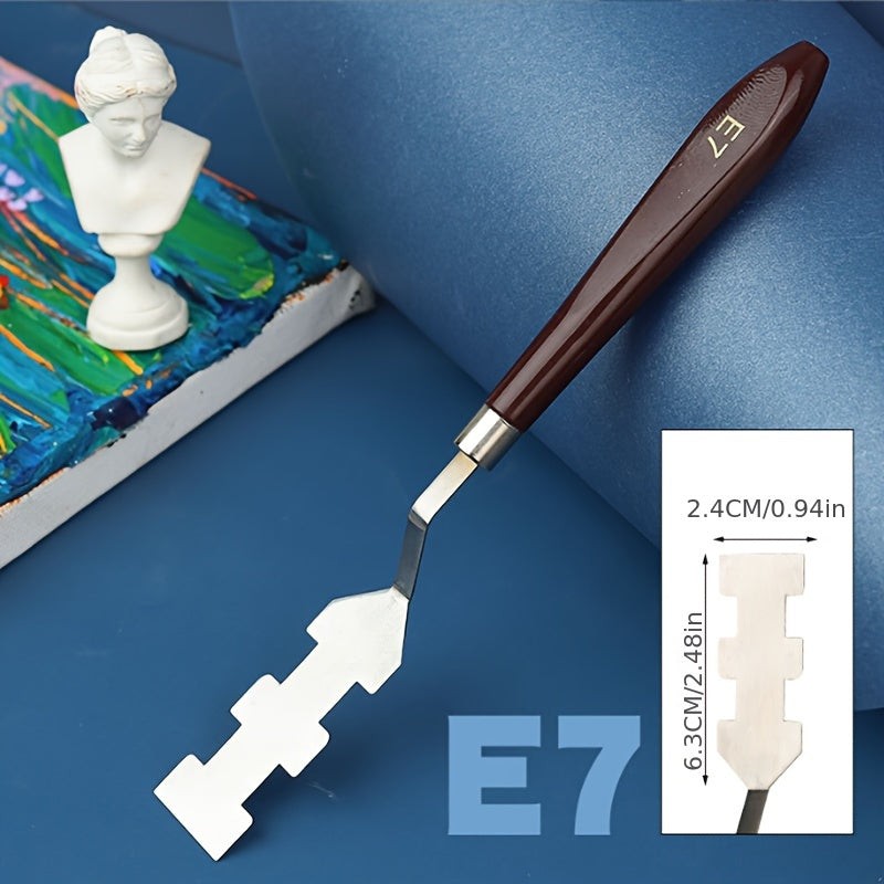 Set di Spatole MasterBlend – Precisione e Creatività per la Pittura a Olio