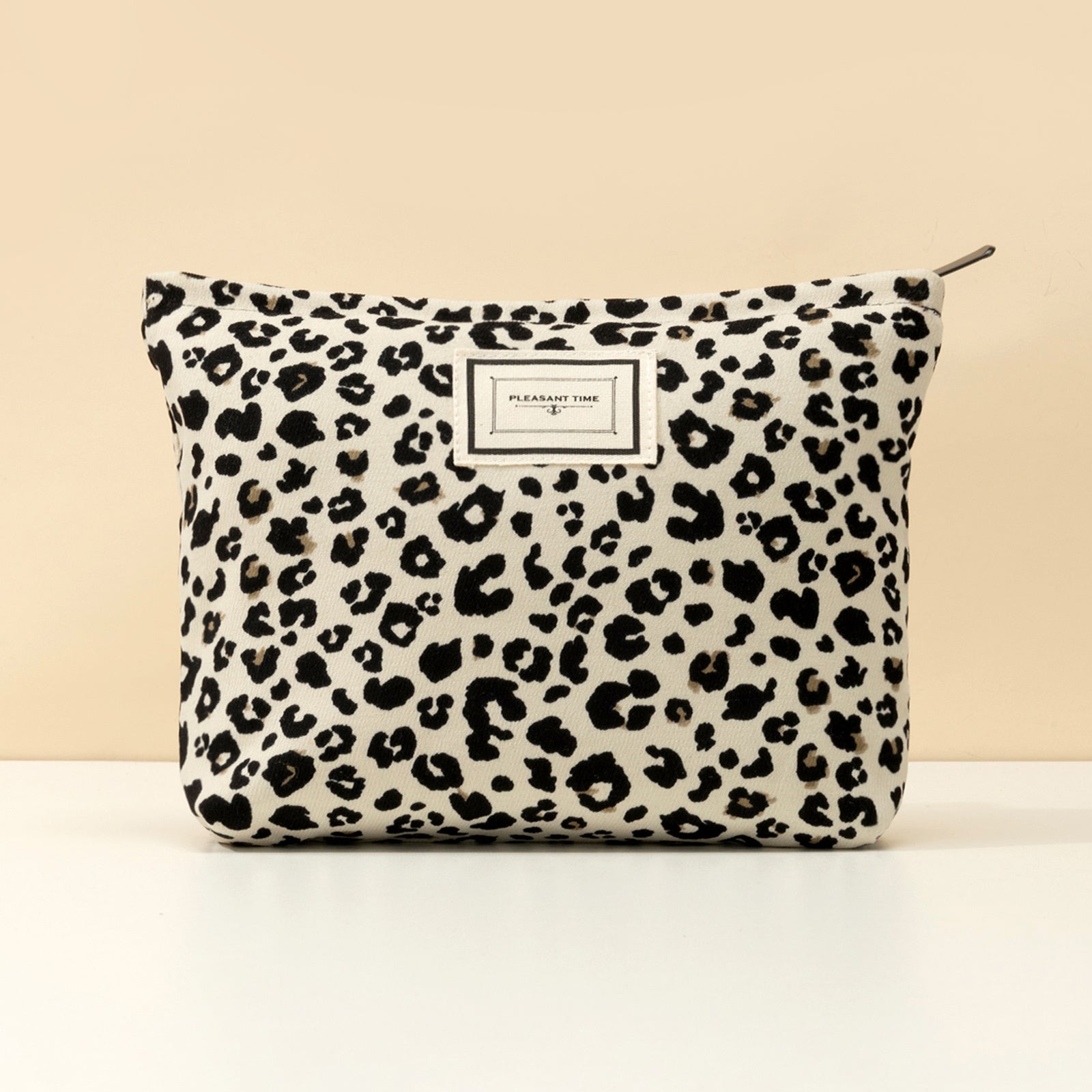 Borsa da Trucco Chic a Stampa Leopardata – Compatta e Funzionale