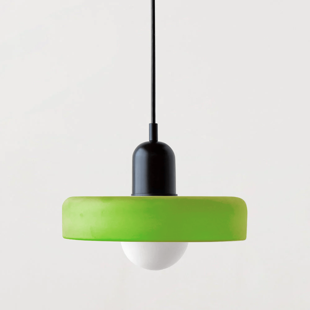Lampada a Sospensione Colorata in Vetro - Design Moderno