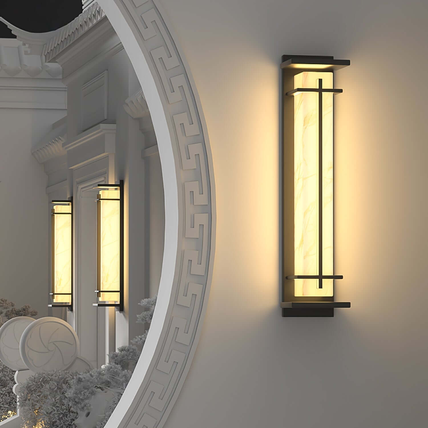 Lampada da Parete Moderna per Esterni - Impermeabile e Durevole