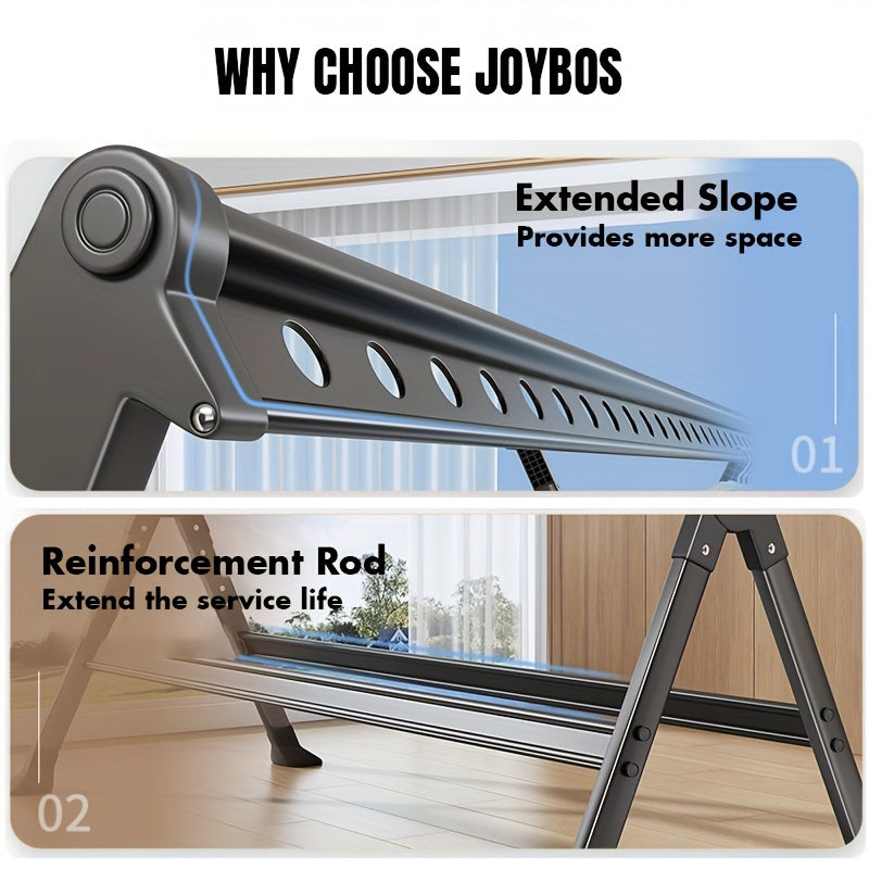 Stendibiancheria FlexiDry – Pieghevole e Spazioso con 36 Fori Antivento