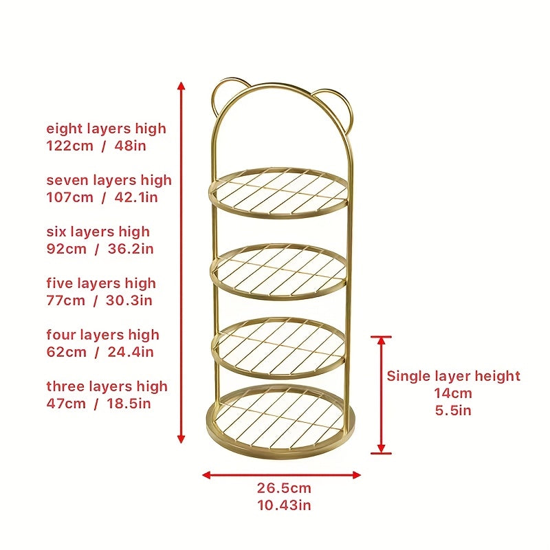 Torre Verticale per Scarpe BearStack – Magazzino Intelligente in Design Compatto
