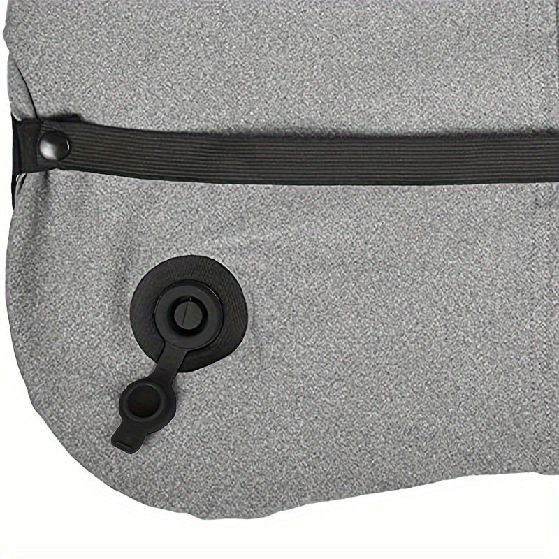 Cuscino da Campeggio Gonfiabile Ergonomico – Ideale per Supporto al Collo e alla Schiena durante Escursioni e Campeggio