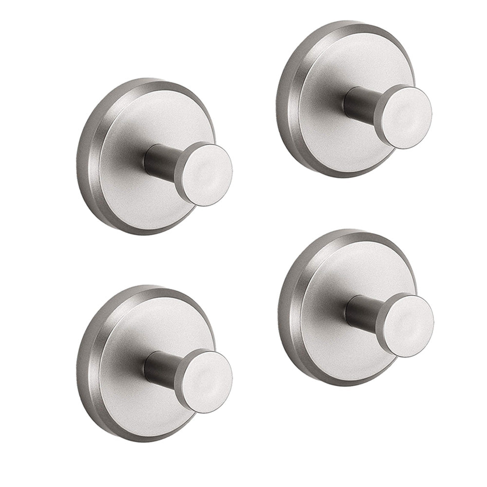 Ganci da Parete in Acciaio Inossidabile PrestigeHook | Soluzione Adesiva Riutilizzabile e Senza Attrezzi