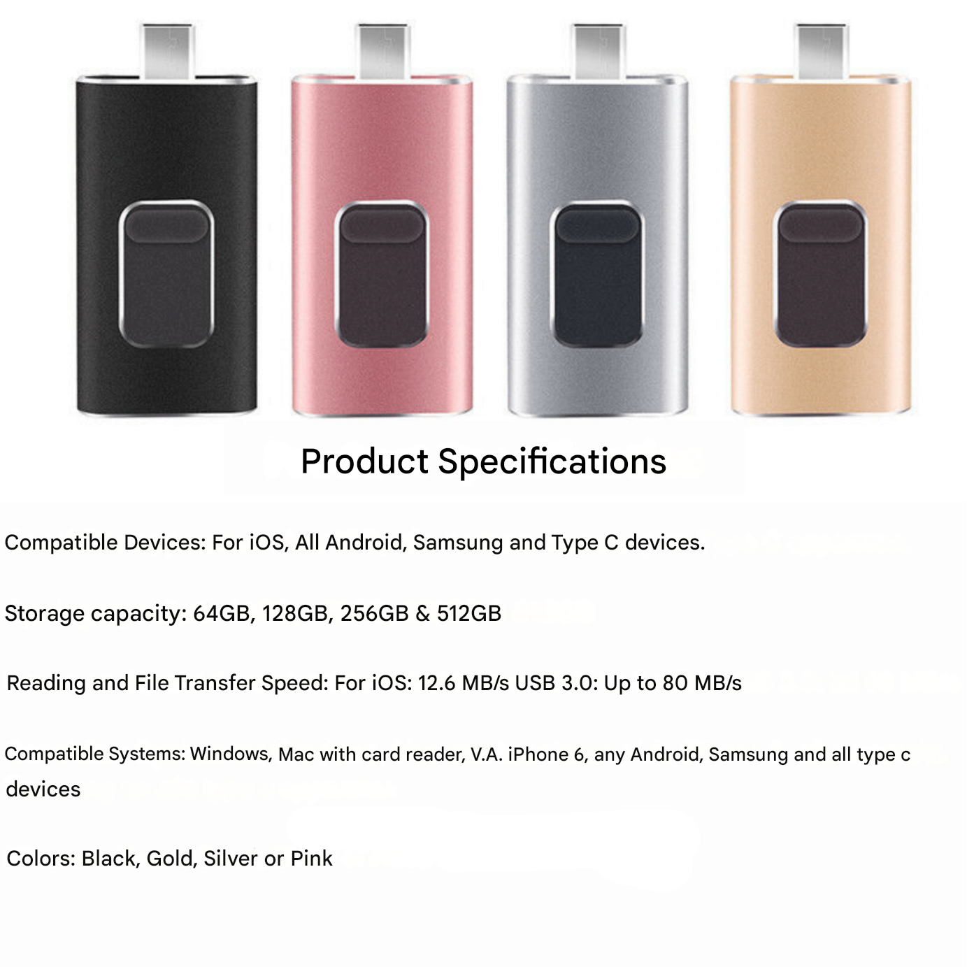 Chiavetta USB 4-in-1 per ogni dispositivo - DataFlex