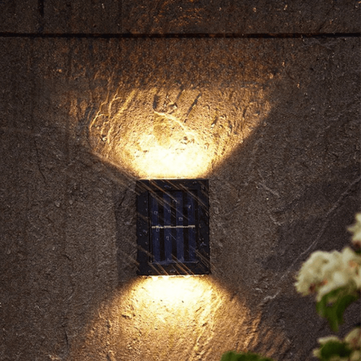 Lampada da Parete Solare a LED per Giardino - Atmosferica