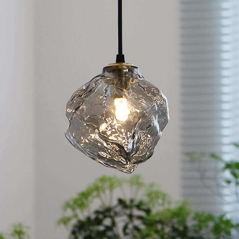 Lampadario con Design in Vetro Lava