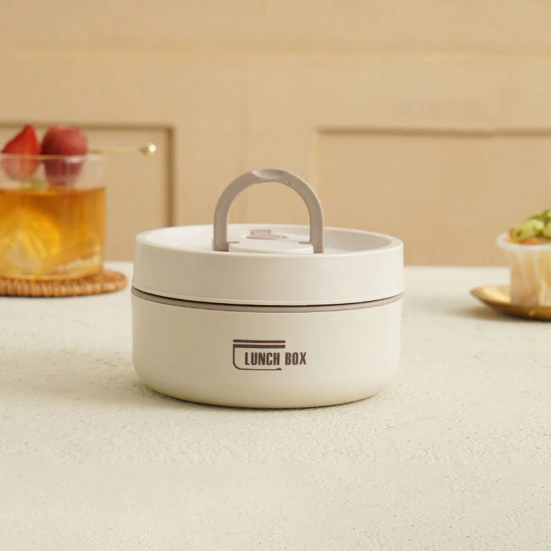 HeatKeeper Pro Lunch Box | Contenitore per alimenti in acciaio inossidabile a prova di perdite per pasti caldi e freddi