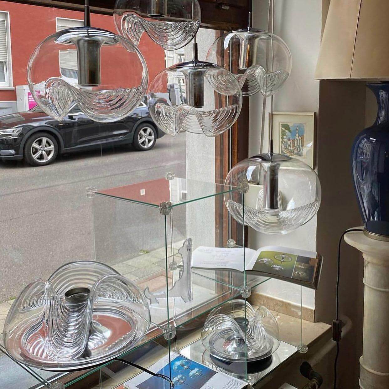 Lampada a Sospensione Ondulata - Design Elegante & Unico