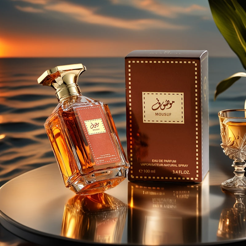 Mousuf Mannen Eau de Parfum – Essenza di Sandalo e Ambra