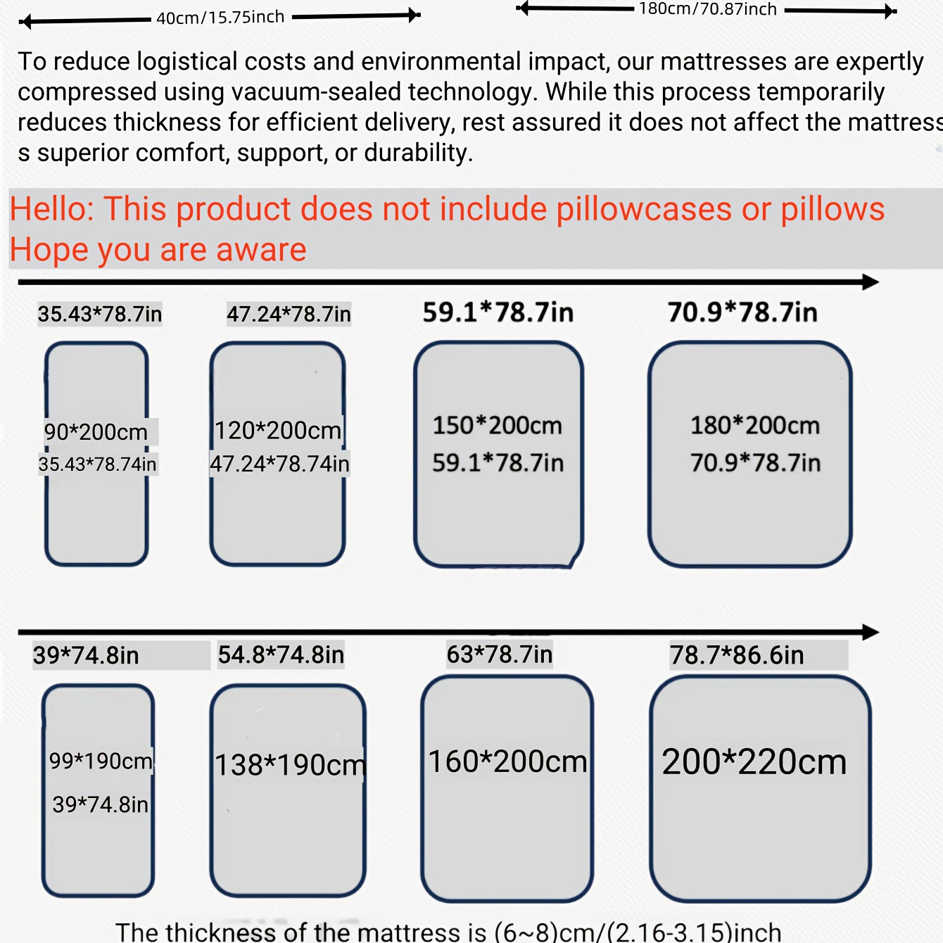 Materasso Topper King Size BambooDream – Comfort Rinfrescante e Supporto per la Schiena
