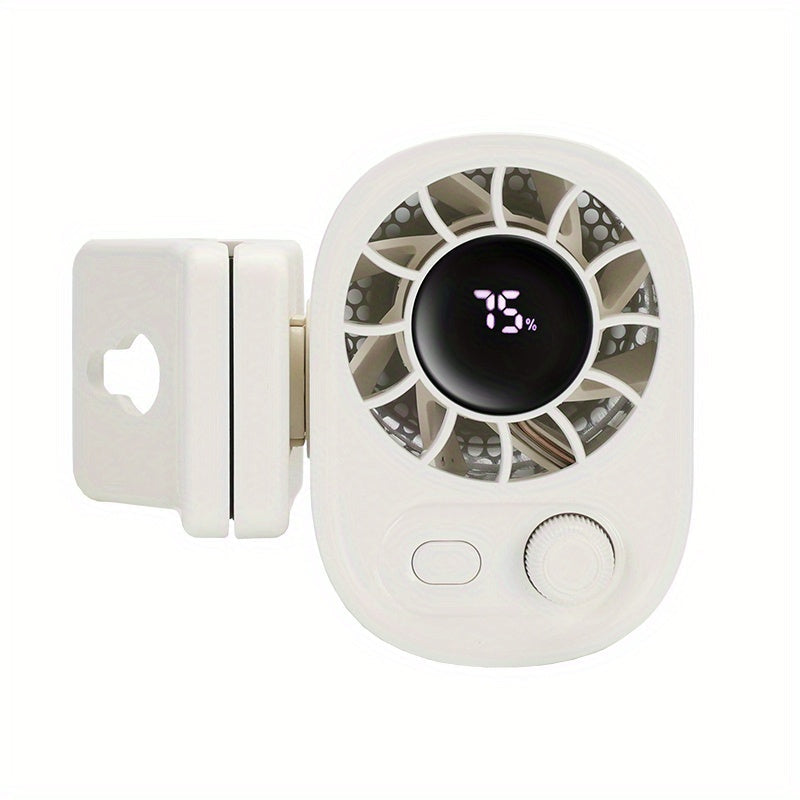 Ventilatore Mini BreezeClip – Raffreddamento Potente, Ovunque e in Qualsiasi Momento