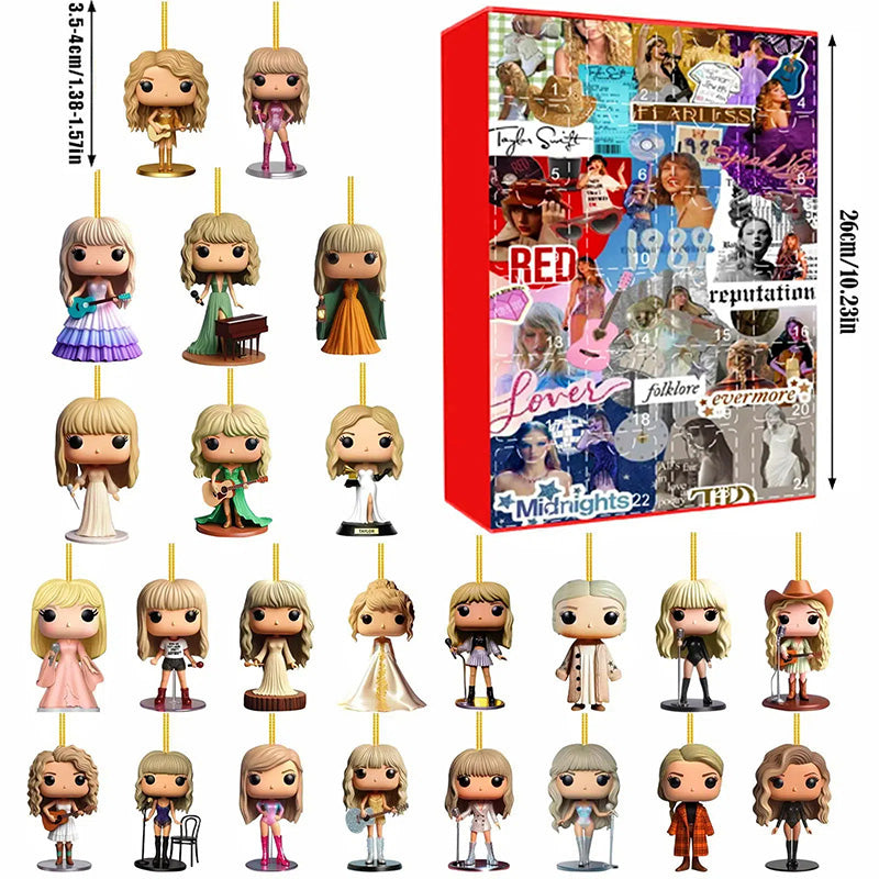 SwiftCharm Calendario dell'Avvento | Porta la magia di Taylor Swift nelle tue festività (Edizione 2025)