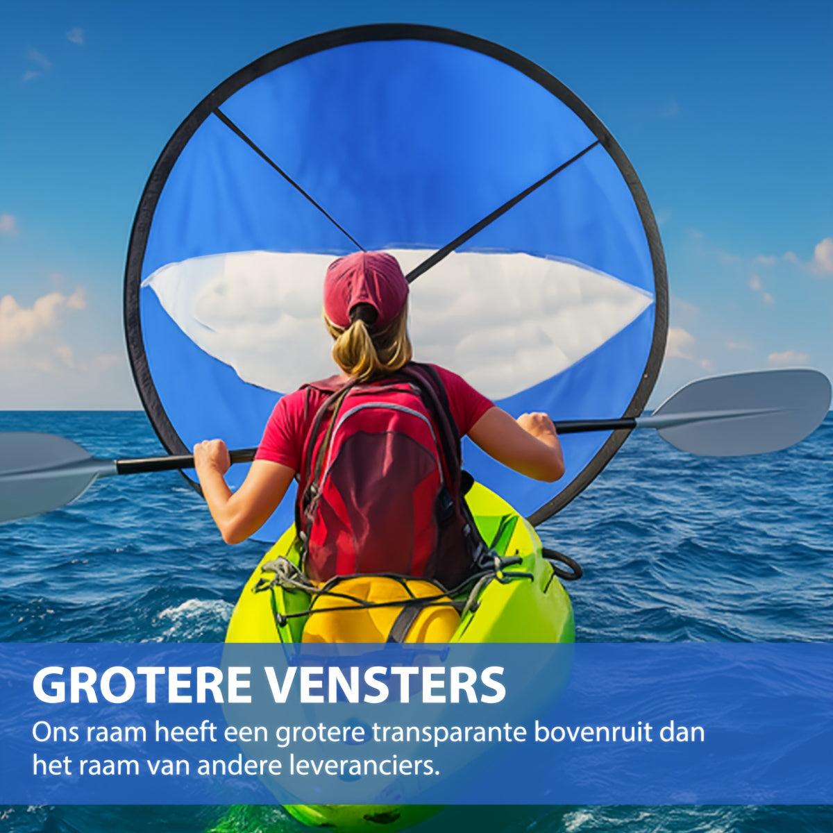 VelocitàVela Kayak Pieghevole – Efficiente e Facile da Usare