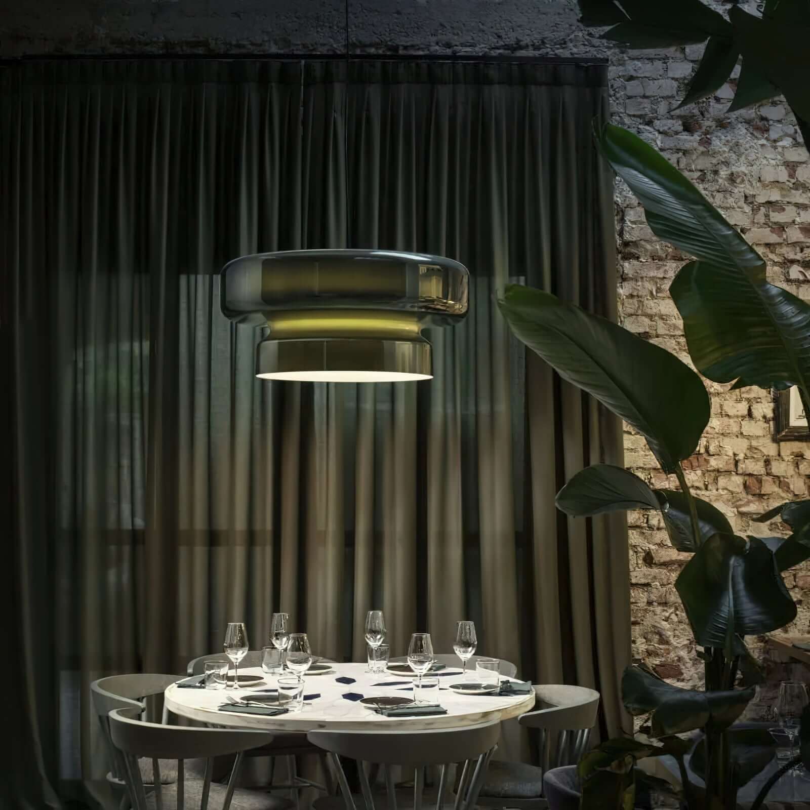Lampada a Sospensione Stile Bohemien - Vetro & Metallo LED