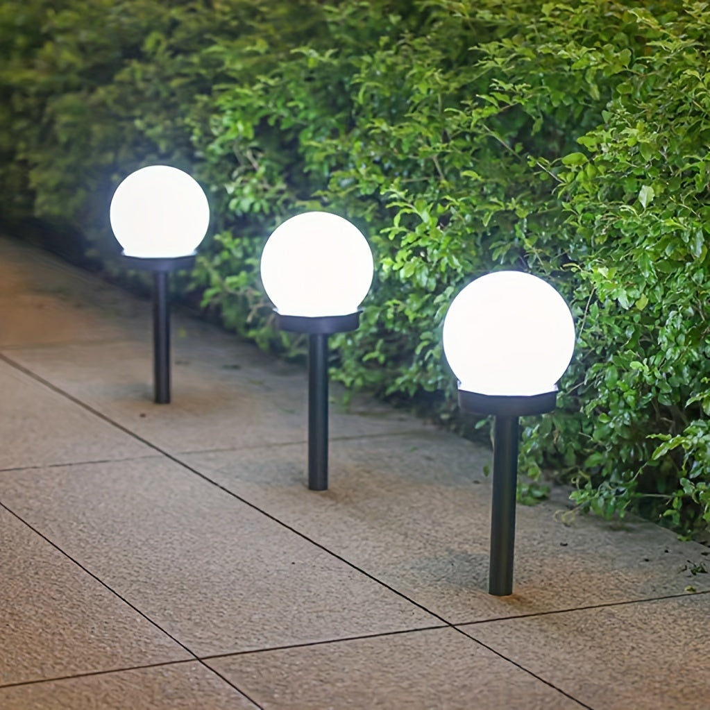 Lampade da Giardino LED Solari – Illuminazione Sferica per Sentieri e Giardini