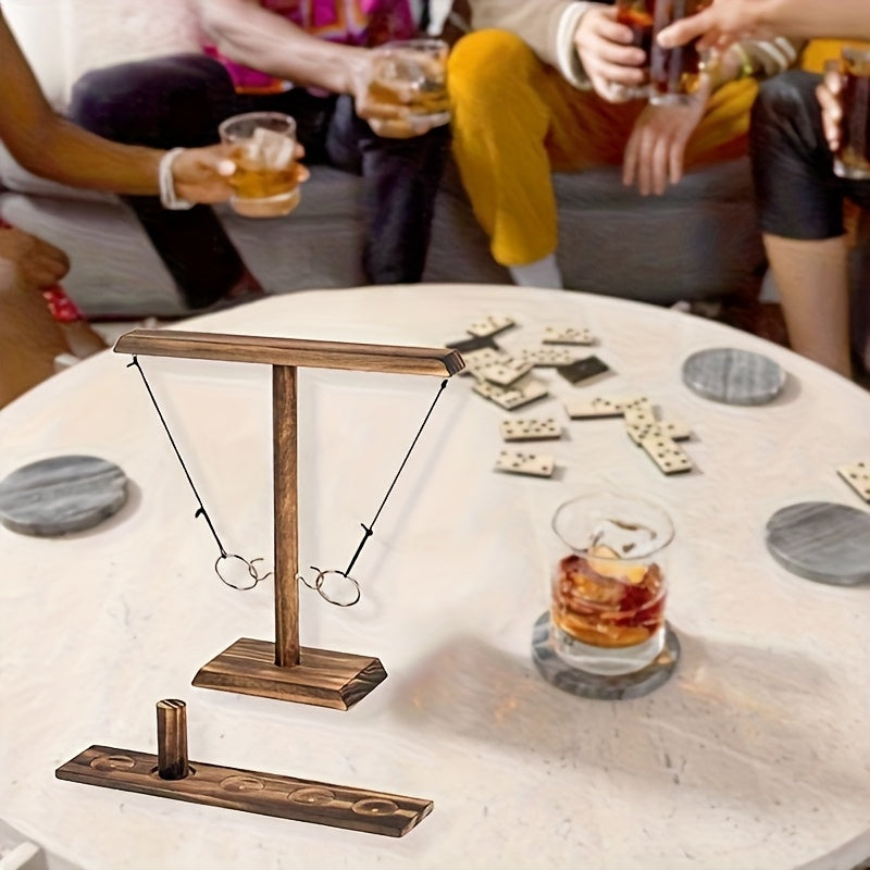 Gioco del Lancio degli Anelli in Legno – Tradizionale e Stimolante