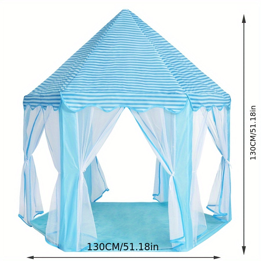 Tenda Castello della Principessa Rosa – Per Gioco Indoor e Outdoor