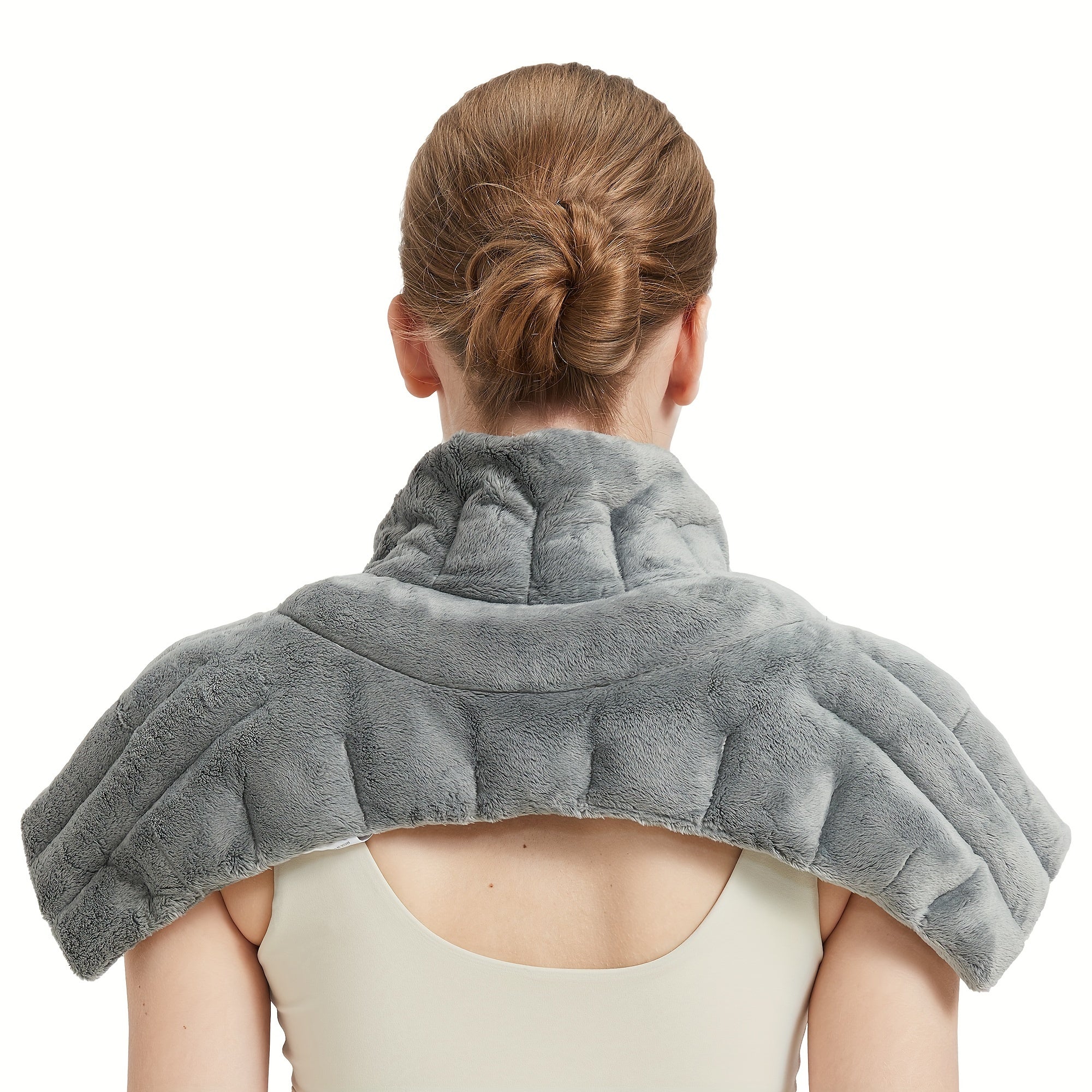 Cuscino Riscaldante Ponderato per Microonde – Comfort e Relax per Collo e Spalle