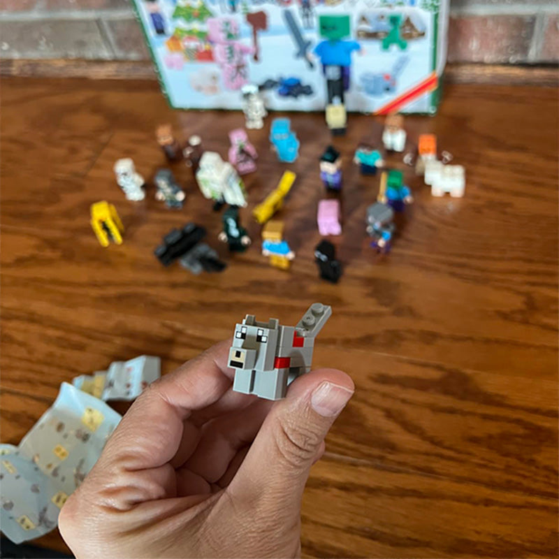 Calendario dell'Avvento CrystalBuild Elite | 29 Figure Creative per il Countdown di Natale dei Bambini