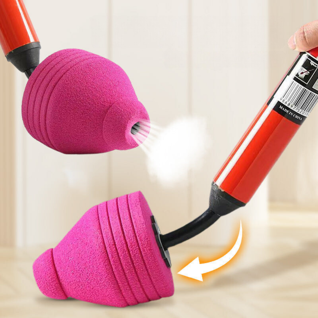 AirBlast Pro Pulitore per Drains ad Alta Pressione | Potente Sturalavandini Pneumatico per Toilets, Lavandini e Scarichi