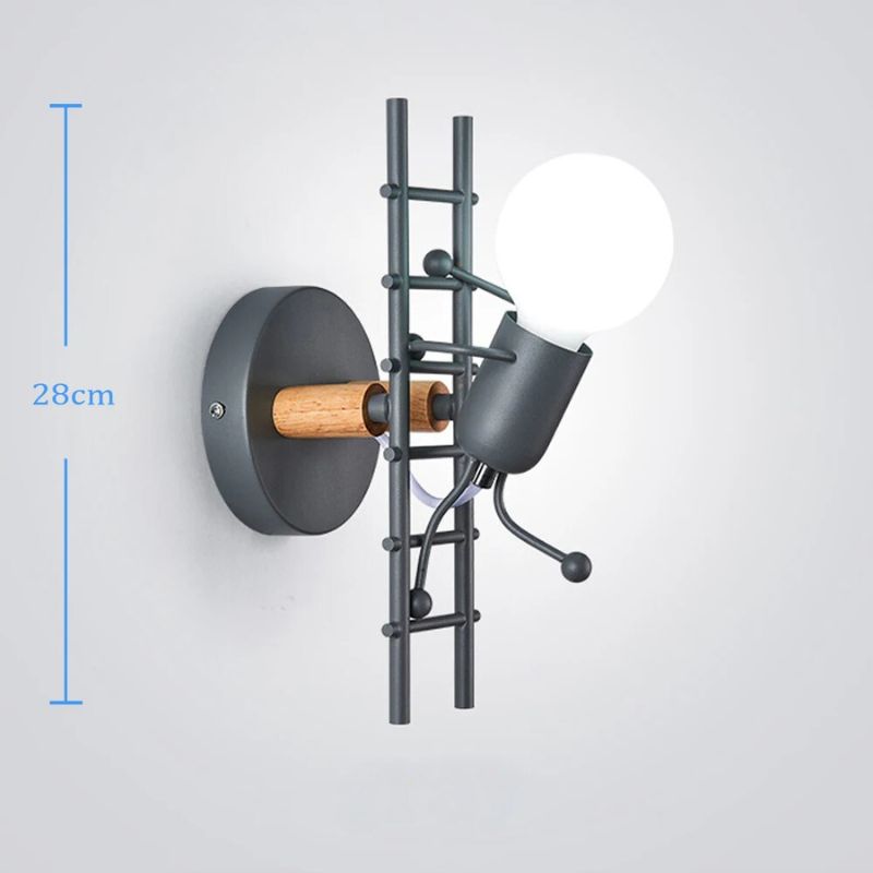 GlowClimb Designer Sconce | Lampada da parete unica per scale, ideale per camere da letto e soggiorni accoglienti