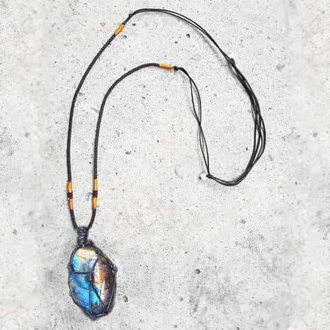 Collana in Labradorite Drakenhart - Astrid