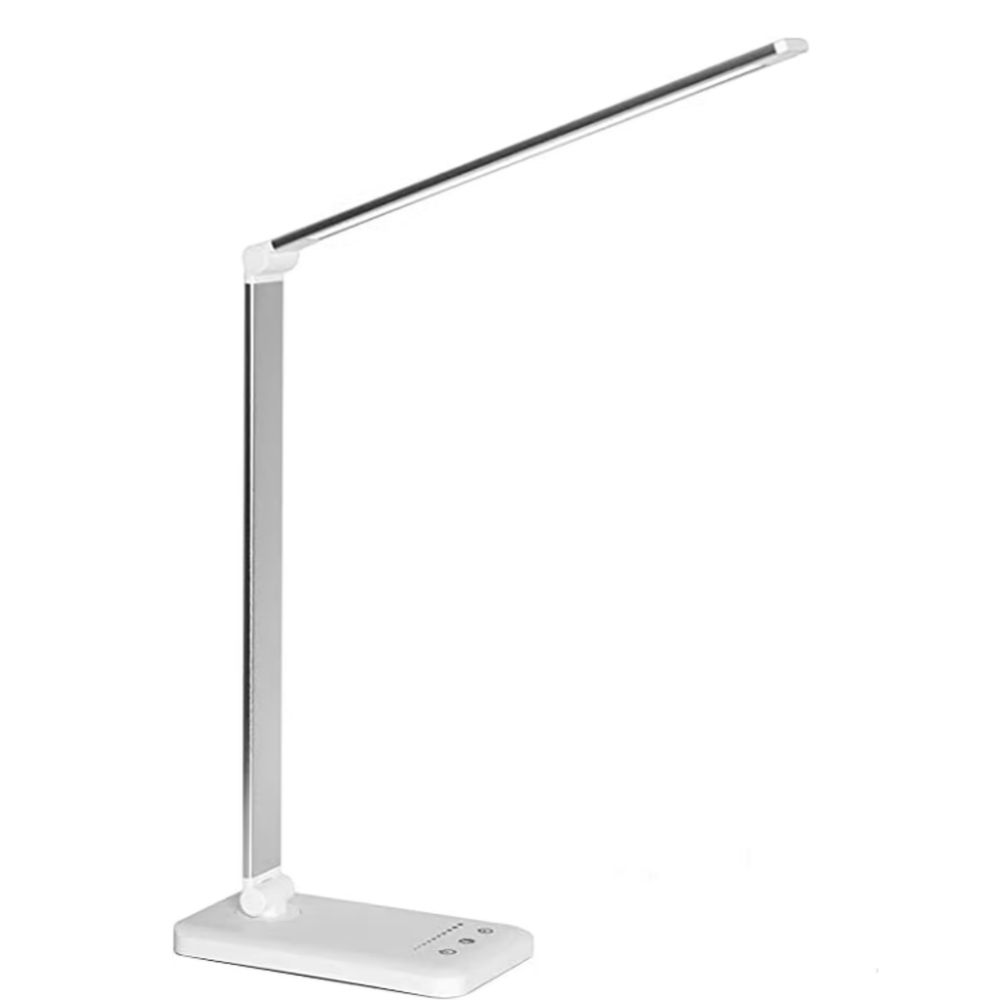 Lampada da Scrivania LED Regolabile Moderna con Porta di Ricarica USB - BrightEase