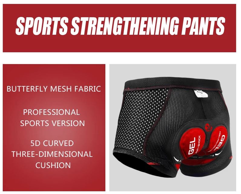 Pantaloni Base Layer da Ciclismo con Imbottitura – Matteo