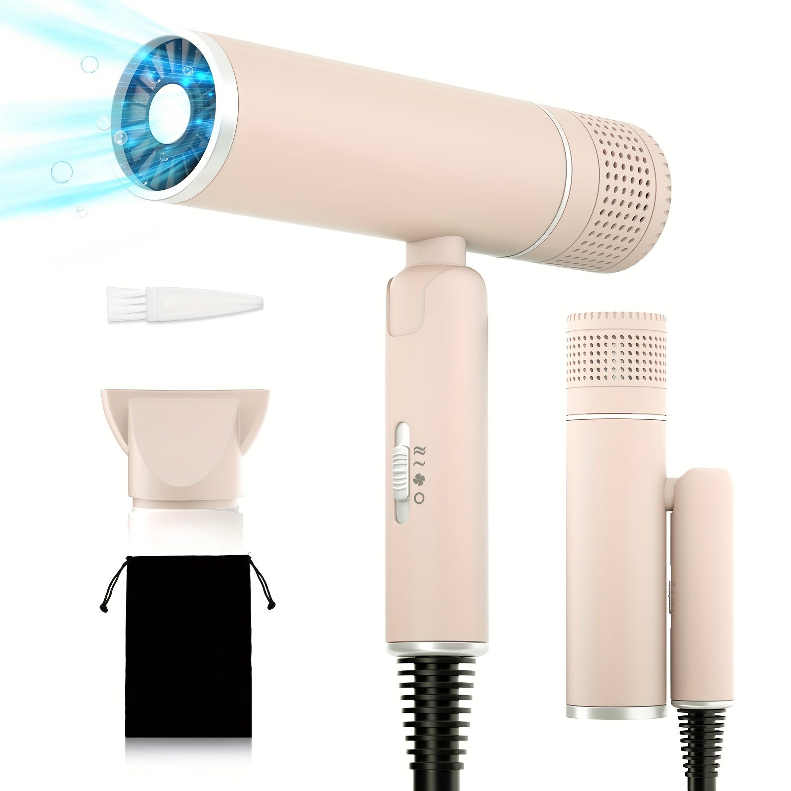 Asciugacapelli Ionico con Diffusore – Silenzioso, Potente e Delicato sui Tuoi Capelli