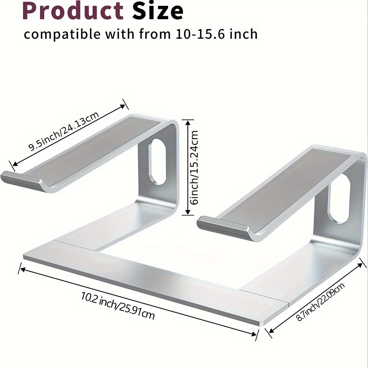 Supporto per Laptop ErgoLift – Lavorare Elevato con Stile e Stabilità