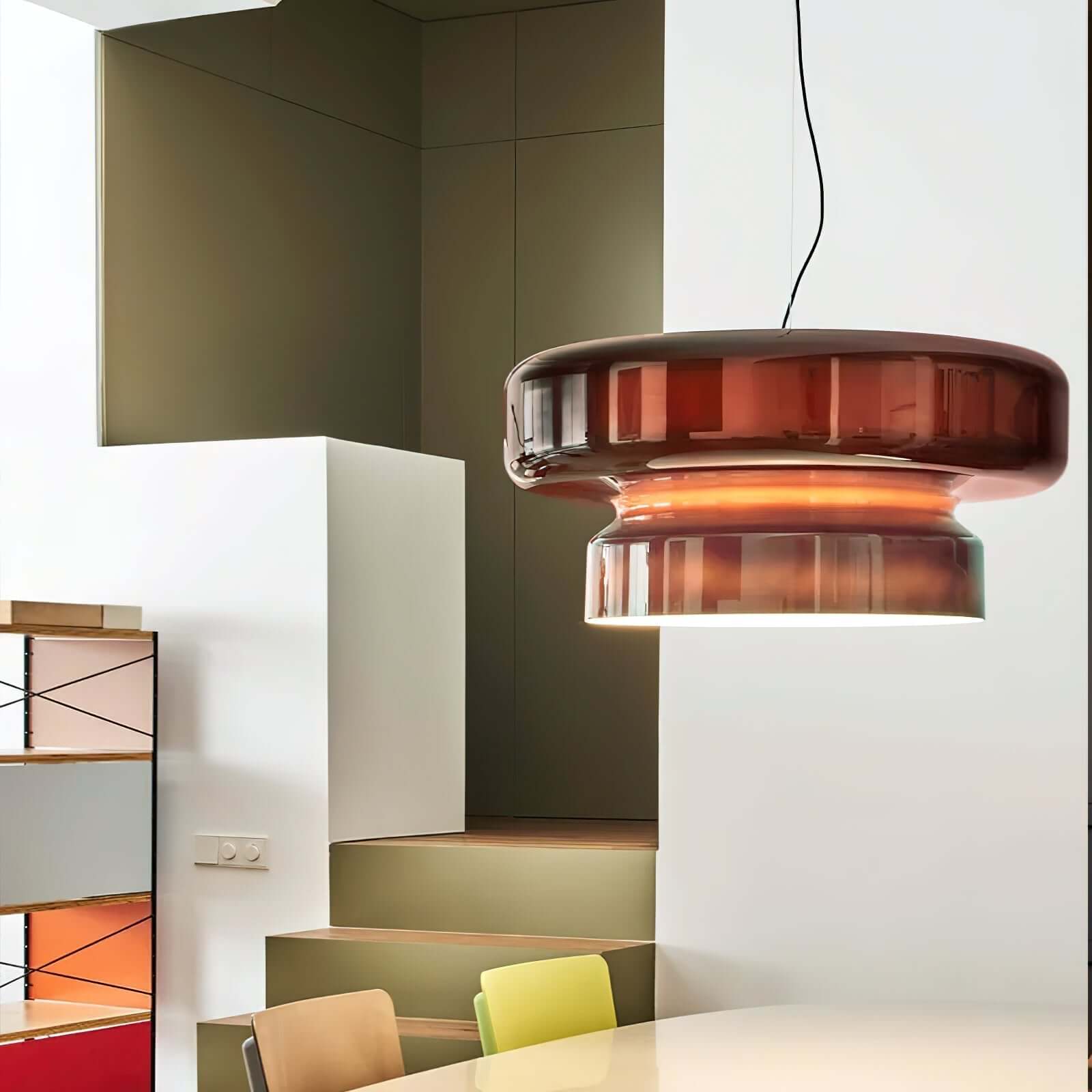 Lampada a Sospensione Stile Bohemien - Vetro & Metallo LED