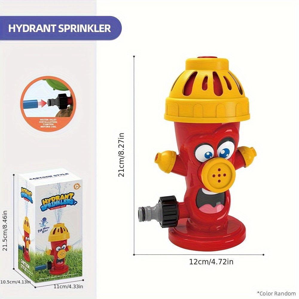 Sprinkler d'acqua a forma di Idrante – Divertimento e Rinfresco per Bambini